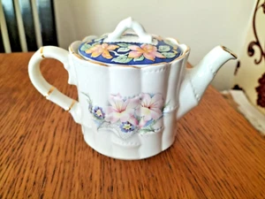 TEIERA VINTAGE SELLAIO OVALE STILE BAMBÙ FLOREALE - Foto 1 di 6