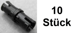 10x LEGO 2780 Technic Pin 2L Schwarz - Bild 1 von 1