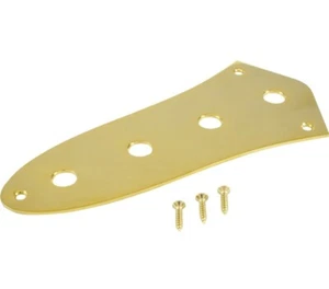 Allparts Bass Control Plate GOLD for USA Jazz Bass Guitar style CTS Pot - Picture 1 of 1