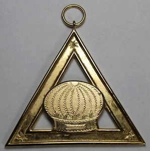 Masonic Royal Arch First Principal Collar Jewel - Brass - Picture 1 of 2