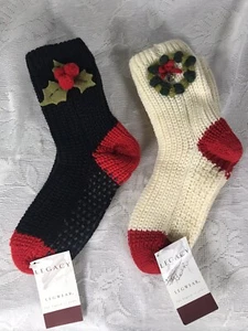 Legacy Leg Wear 2 Paar Weihnachten Urlaub Socken NEU - Bild 1 von 7