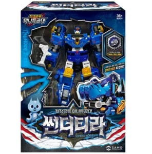 Miniforce Dinoid Warrior Thunder Tyra Figure Transformer Robot Toy - Picture 1 of 6