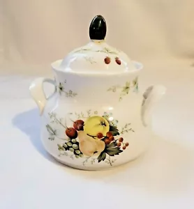 Vtg Royal Doulton English Translucent China Miramont Sugar Bowl TC 1022 Repaired - Picture 1 of 9