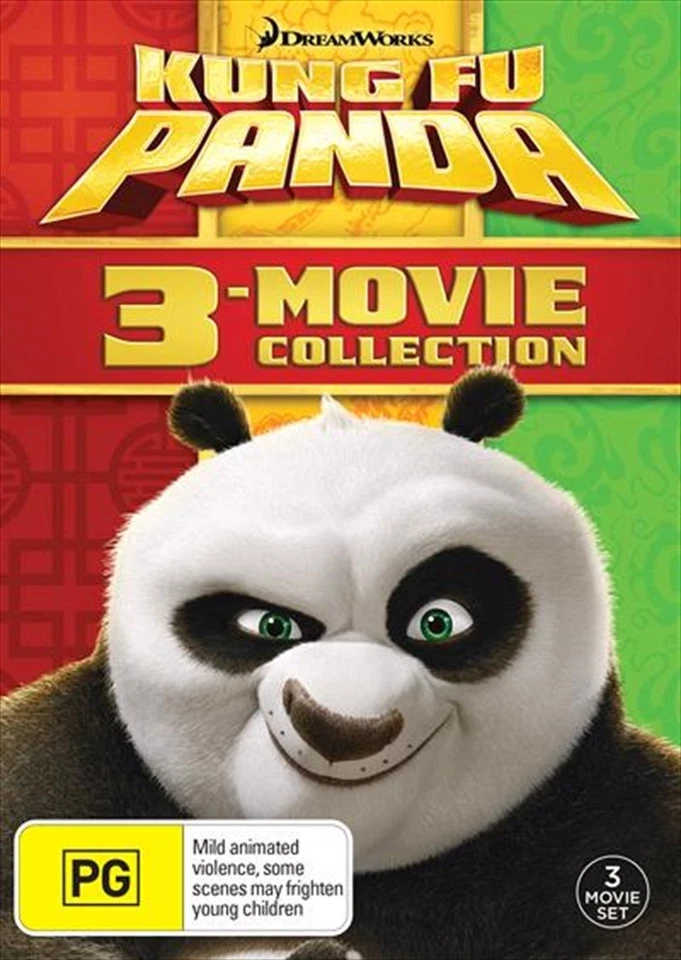 Kung Fu Panda/Kung Fu Panda 2/Kung Fu Panda 3 DVD - image 1 of 1