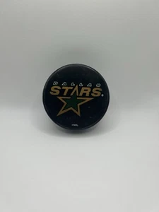 NHL Dallas stars Used Official hockey puck (B-10) - Picture 1 of 4