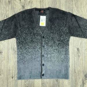 Air Jordan Strickjacke Pullover Größe XS Herren dunkelrauchgrau flauschiger Strick $ 160 - Bild 1 von 12