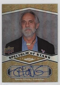 2009 Upper Deck Spectrum Spectrum of Stars Tommy Chong #TC Auto - Picture 1 of 3