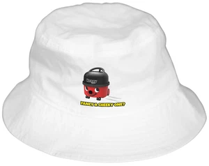 FANCY A CHEEKY ONE HENRY HOOVER Sombrero Cubo Reversible Divertido Festival Fiesta 177 - Imagen 1 de 3