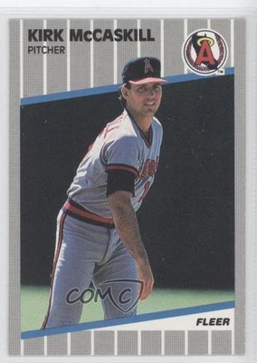 1989 Fleer Kirk McCaskill #483 - Image 1 of 2