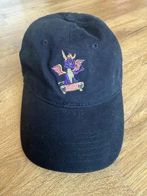 Activision Spyro 滑板滑板可调节黑色帽子完好 — 第 1/4 张图片