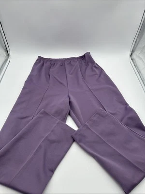 Pantalones Haband de Colección Cintura Elástica Talla 16 Púrpura Plisado Hechos en EE. UU. Foto 1 de 4