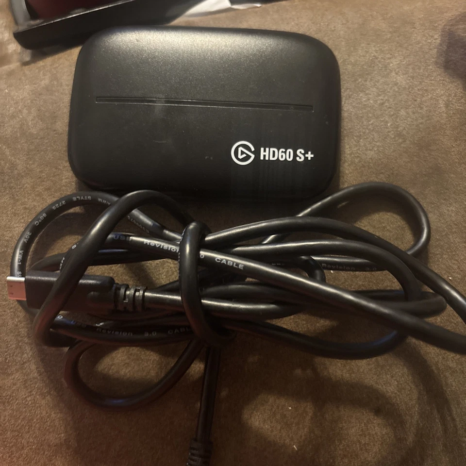 Elgato HD60 S+ Capture Card with 1 USB Cord (used) - Image 1 of 1