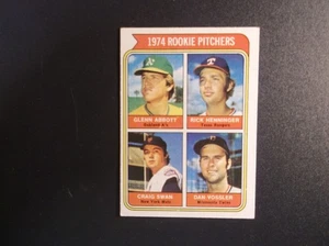 1974 Topps Baseball Glenn Abbott Card # 602 - Picture 1 of 2