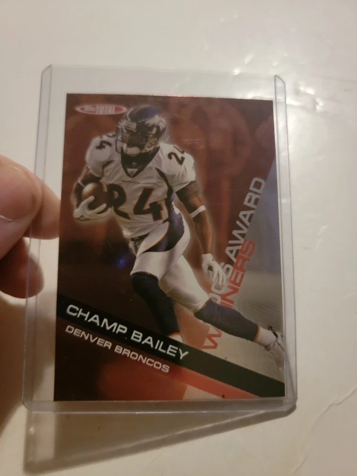 2007 Topps Total Champ Bailey #AW13 Award Winners Denver Broncos Insert - Image 1 of 2