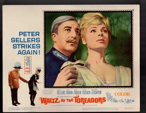 4 Peter Sellers Dany Robin in Waltz of the Toreadors 11x14" Lobby Cards LC350 - Picture 1 of 4