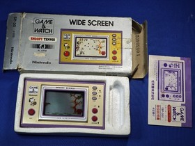Nintendo Game & Watch Snoopy Tennis SP-30 Wide Screen with Box [Maintained]