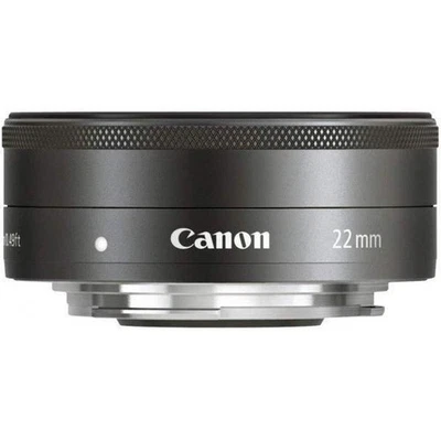 Lente principal gran angular Canon EF-M22mm F2 STM para cámaras sin espejo - Imagen 1 de 3