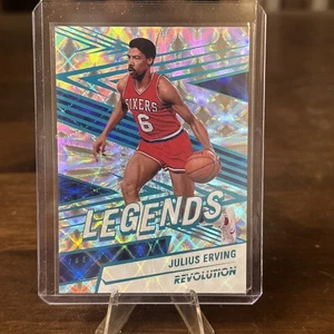 2024-25 Panini Revolution Basketball Julius Erving LEGENDS FUTURE FRAME 22/60 SP - Picture 1 of 2