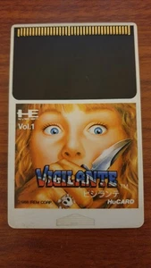 VIGILANTE PC Engine HuCARD nur Karte  - Bild 1 von 2
