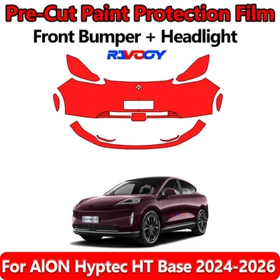 8.5Mil PreCut Front Bumper PPF Kit Film For AlON Hyptec HT Base 2024-2026 - Image 1 of 4