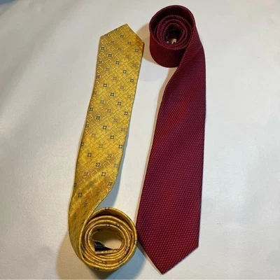Lote de DOS Corbatas Holland & Sherry London 100% Seda Hechas en EE. UU. Foto 1 de 4