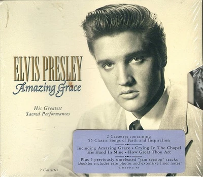 Elvis Presley - Amazing Grace: His Greatest Sacred Performances (2xCass, Comp, R Foto 1 de 4