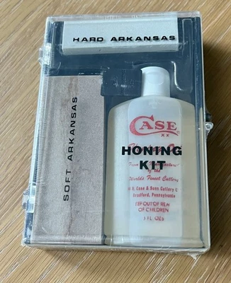 Kit de afilado Case XX 924 piedras duras/blandas de Arkansas, aceite de afilado, guía de afilado Foto 1 de 3