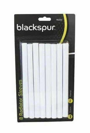 Blackspur 15mm Radiator Pipe Sleeves - 8 Pieces, White