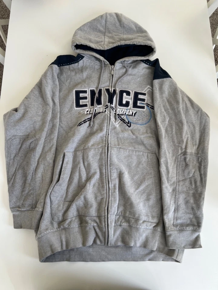 sudadera con capucha enyce cremallera peso pesado Foto 1 de 1