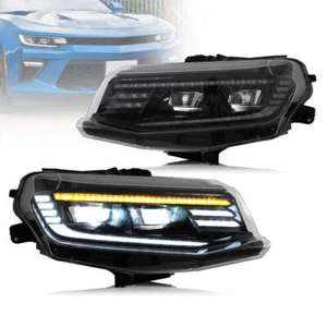 For 2016-2018 Chevrolet Camaro LT SS RS ZL LS LED Projector Headlights w/ DRL 2x - Bild 1 von 12