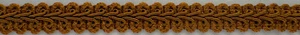 1/2" Copper French Gimp Chinese Gimp Braid Fabric Trim 11 Yards Trimming - Picture 1 of 1