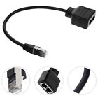 Rj45 One to Two Ethernet Lan Network Adapter Cable Splitter High Speed