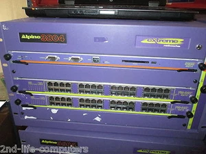 Extreme Networks Alpine 3804 5 Slot Switch INCL 1X SMMI 45014 + 2X FM-32T 45210 - Bild 1 von 1