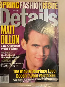 Details April 1998 Matt Dillon, Scott Weiland, Chloe Sevigny - Imagen 1 de 3