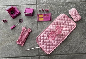 My first slumber party Barbie pigiama party Mattel 1984 Completo Play Paks 9248 - Foto 1 di 8