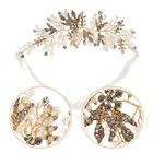  Hair Gems for Women Bridal Pearl Hairband Headband Modeling