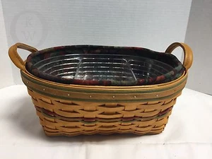 2001*Longaberger*Warming Basket- Liner and  2Protectors-16302L - Picture 1 of 6