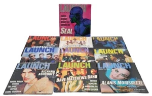 Launch Magazine PC CDROMs Vintage Music And PC Game Demos 1999 2000 SEALED Rare - Picture 1 of 22
