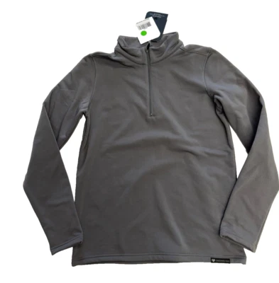 Pullover polar para adolescentes Obermeyer Ultra Gear $60 nuevo con etiquetas talla XL gris juvenil 1/4 cremallera Foto 1 de 4