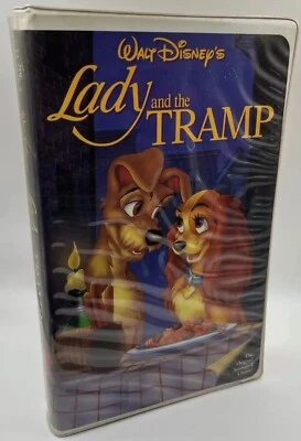 Walt Disney's Lady And The Tramp • 1987 Black Diamond The Classics • VHS  - Image 1 of 4