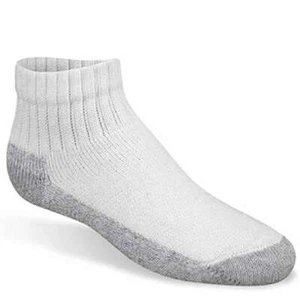 Wigwam Pee Wee Quarter 3-Pack White Youth Large - Picture 1 of 2