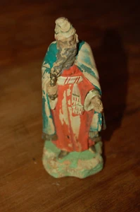 Ancien  SANTON  en terre cuite -/B18/ - Imagen 1 de 5