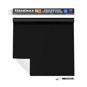 VersaChalk Chalkboard Premium Vinyl I Non Porous Contact Paper I Chalkboard W... - Picture 1 of 8