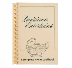 LOUISIANA UNTERHÄLT: Menüs & Rezepte von The Rapides Symphony Guild 1978 Koch - Bild 1 von 9
