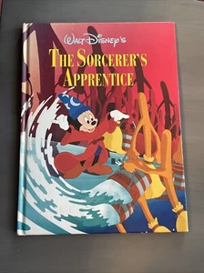Walt Disney The Sorcerer's Apprentice Hard Back Book Vintage 1992 NM - Picture 1 of 9