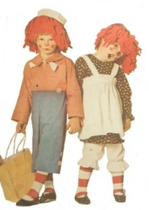 VTG 1976 McCall's Sewing Pattern Costume Childs Size Raggedy Ann & Andy #5254 - Picture 1 of 4