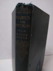 Walter Pater MARIUS THE EPICUREAN VOL. II Library Edition Reprint 1910 - Picture 1 of 12