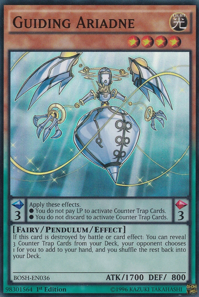 Yugioh BOSH-EN036 Guiding Ariadne (Super Rare) - Bild 1 von 1