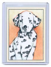 2014 DOG BREEDS - DALMATIAN 1/1 MASTERPIECE ART SKETCH CARD ARTIST SIGNED