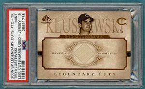 Camiseta deportiva SP Legendary Cuts Ted Kluszewski 2005 usada en juegos/75 #LC-TK ¡PSA 9! POP 1 - Imagen 1 de 2